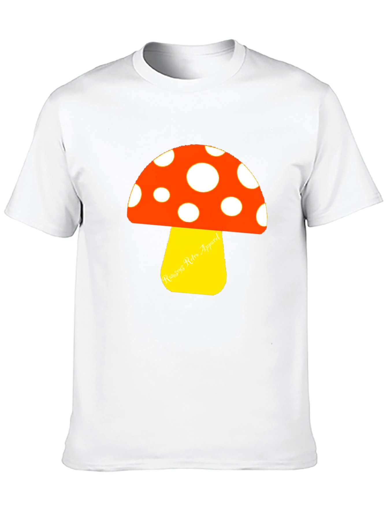 Retro Mushroom Graphic Tee - Funky & Stylish