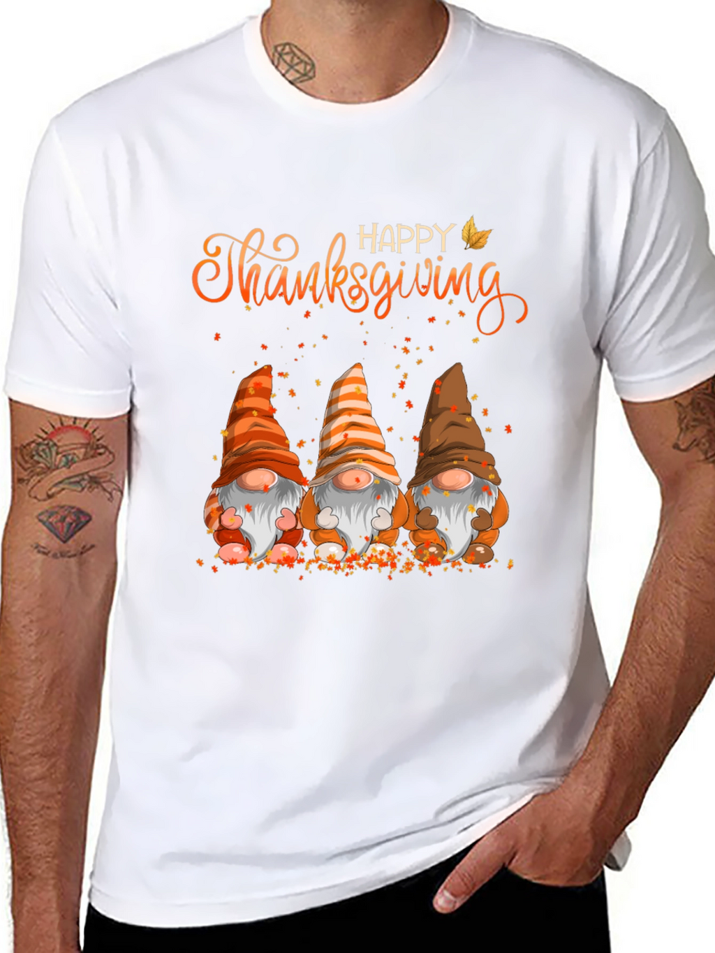 Thanksgiving Gnomes Graphic Tee