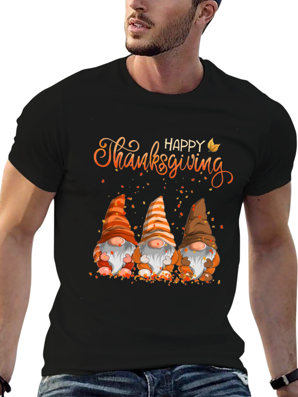 Thanksgiving Gnomes Graphic Tee