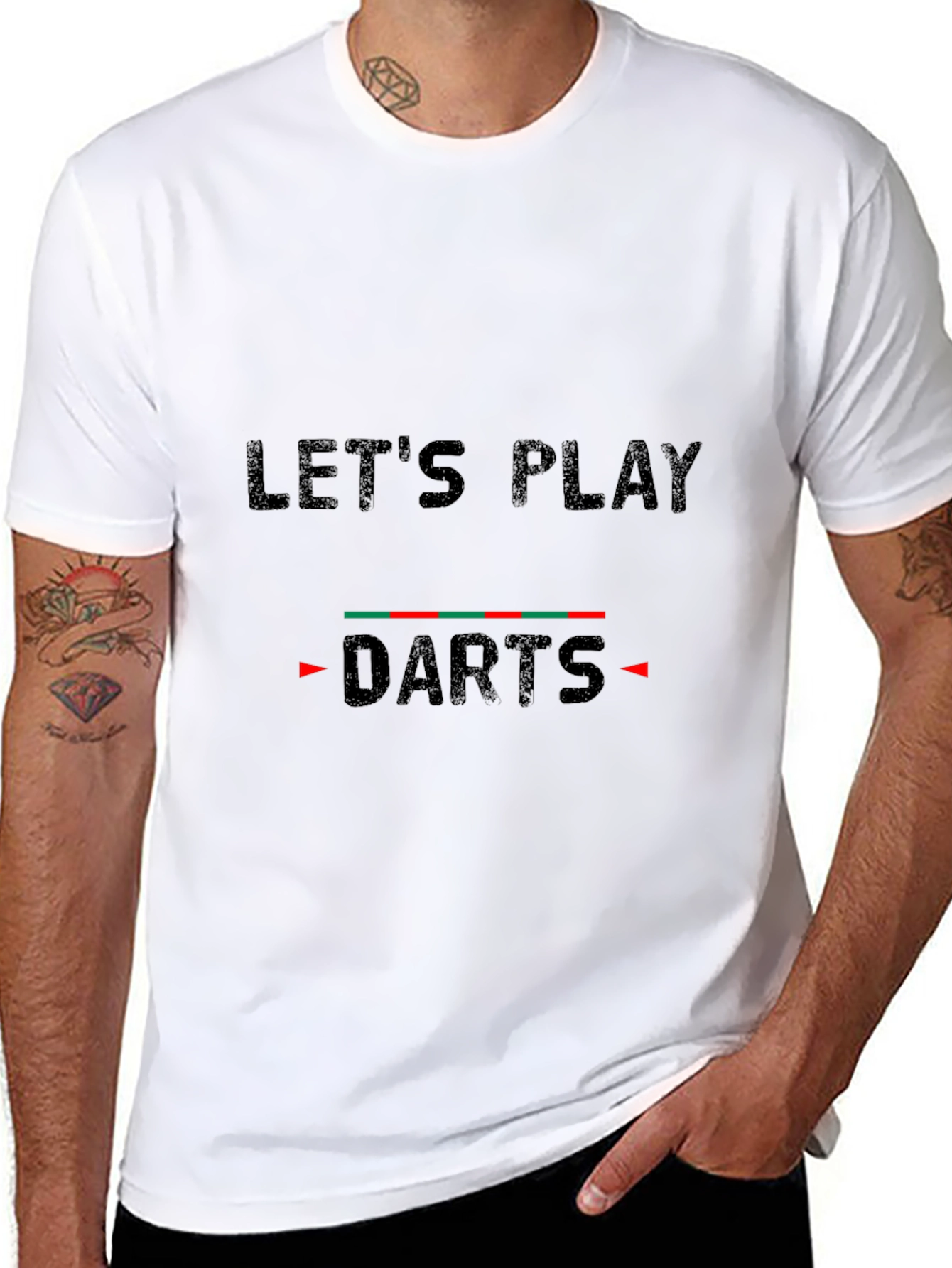 Lets Play Darts Graphic Tee