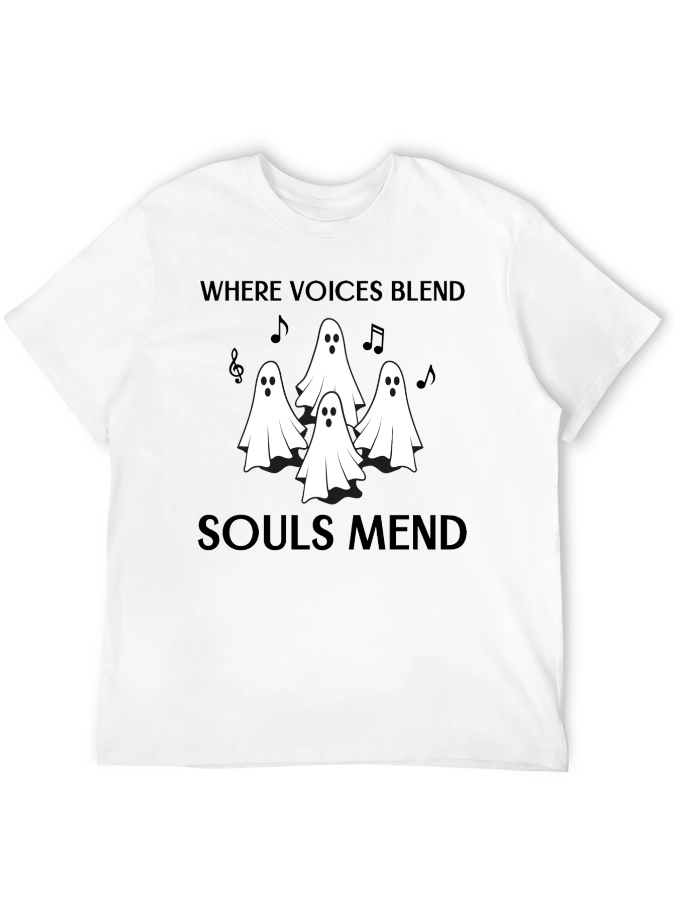Ghost Choir T-Shirt: Where Voices Blend Souls Mend
