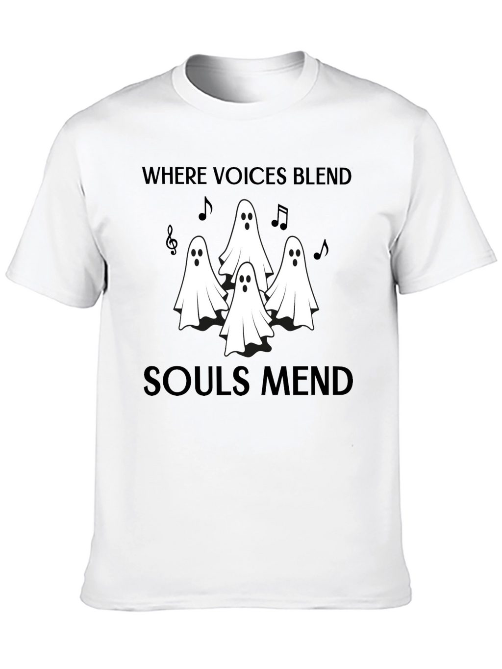 Ghost Choir T-Shirt: Where Voices Blend Souls Mend