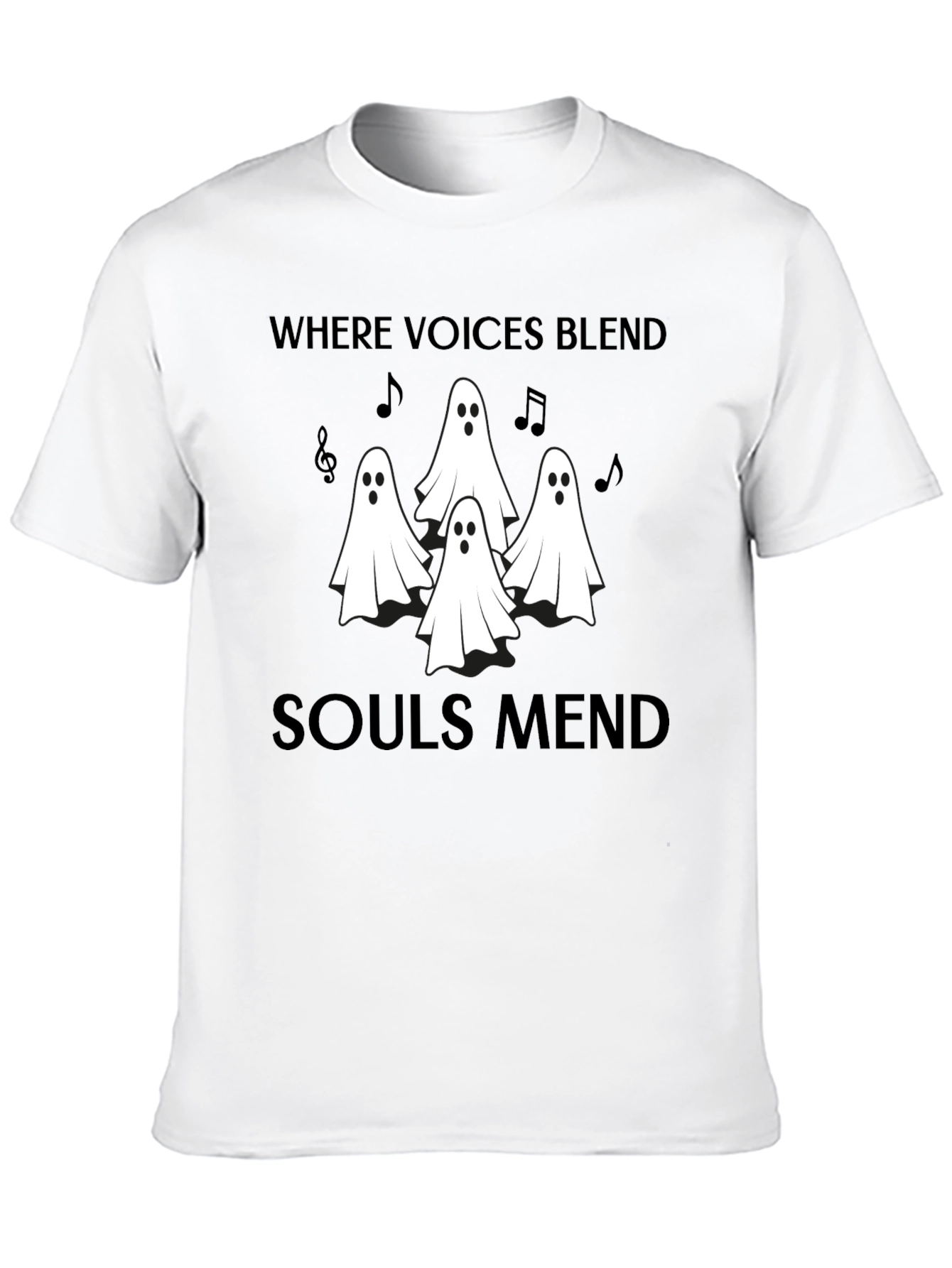 Ghost Choir T-Shirt: Where Voices Blend Souls Mend