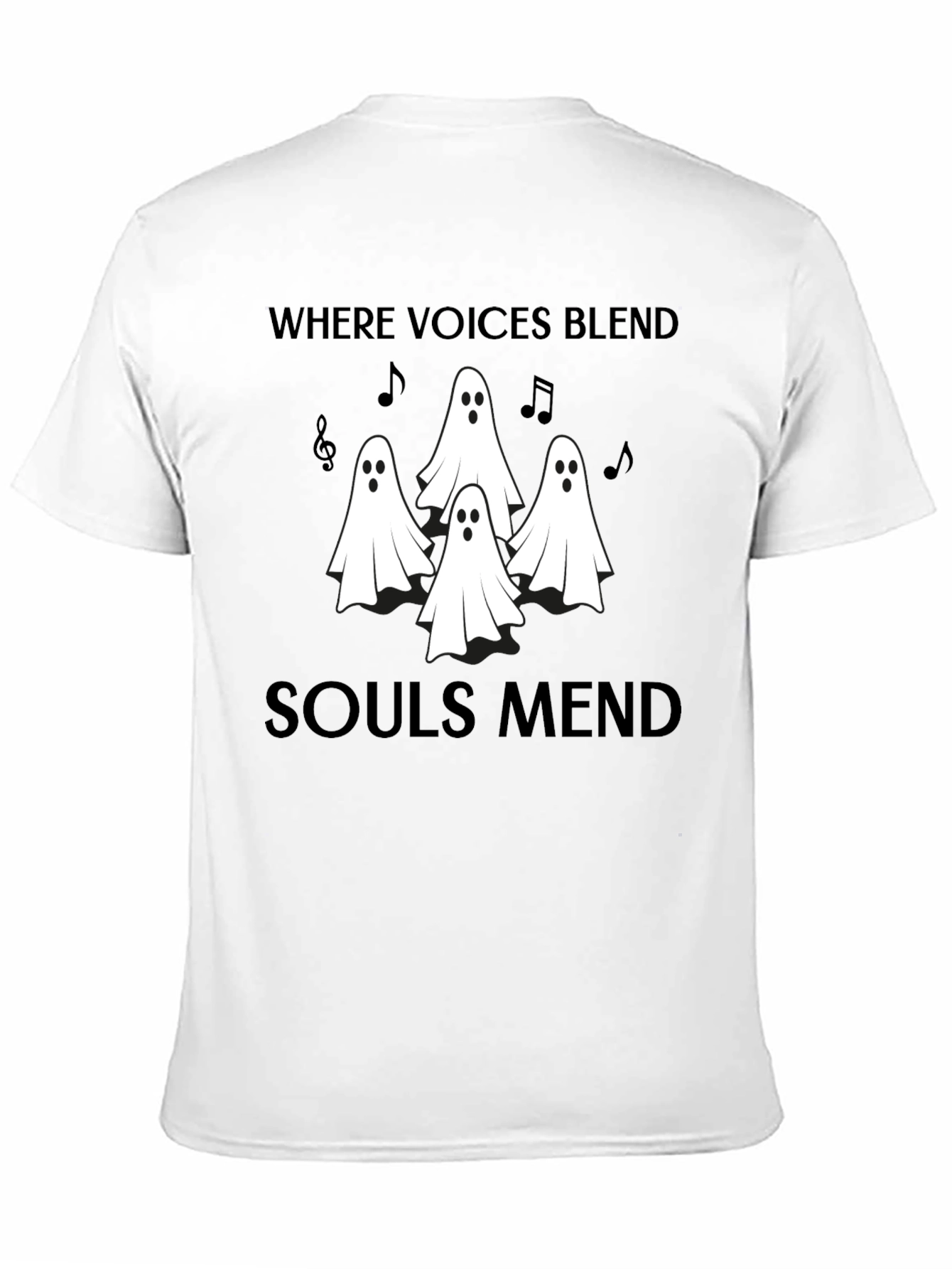 Ghost Choir T-Shirt: Where Voices Blend Souls Mend