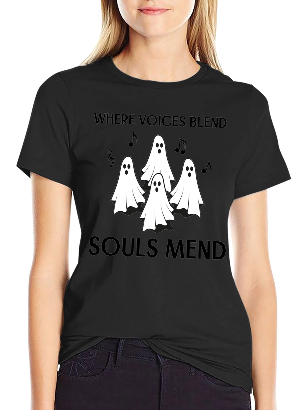 Ghost Choir T-Shirt: Where Voices Blend Souls Mend