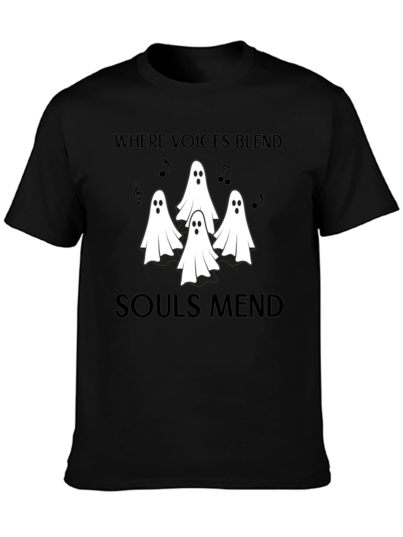 Ghost Choir T-Shirt: Where Voices Blend Souls Mend