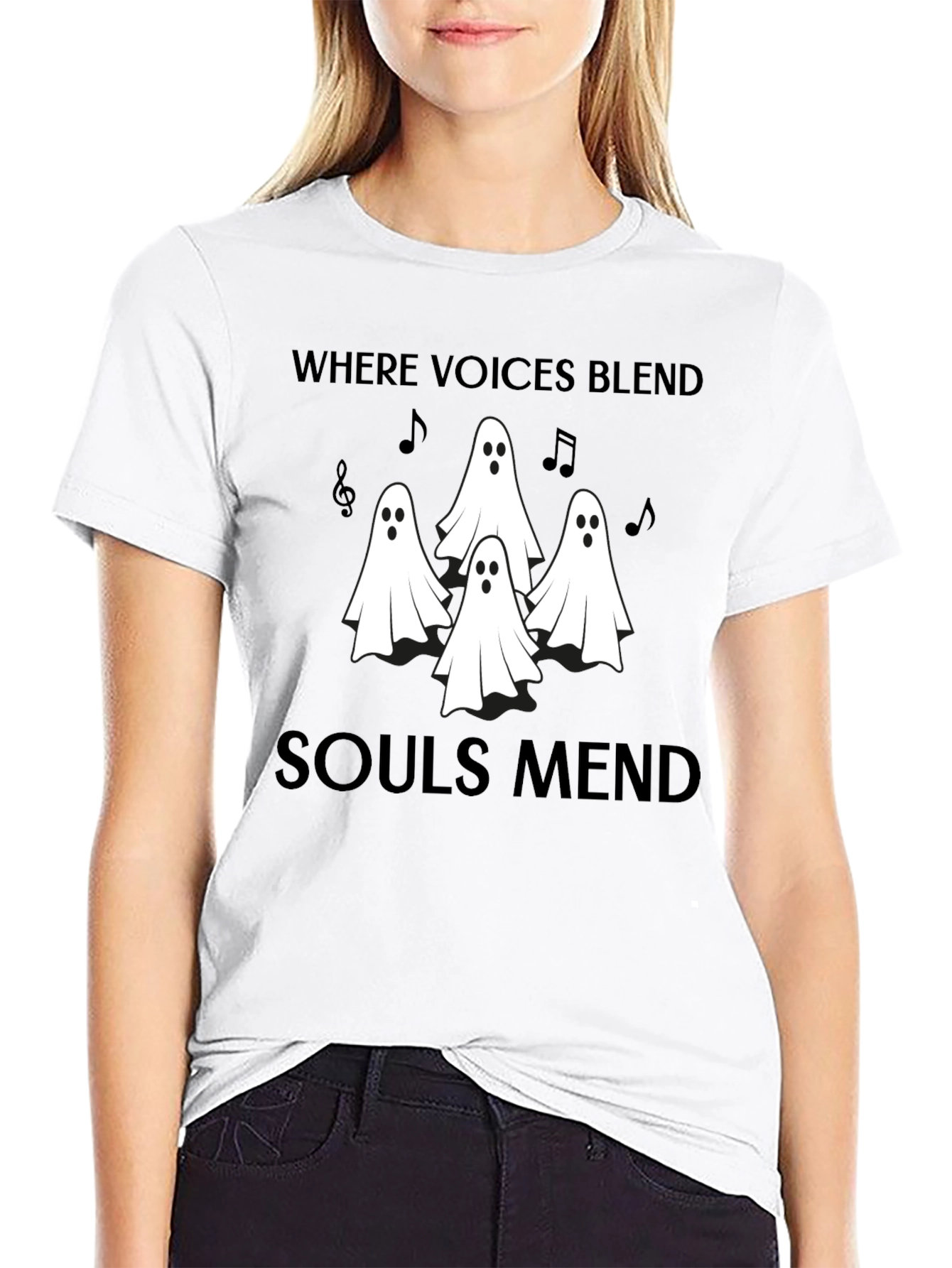 Ghost Choir T-Shirt: Where Voices Blend Souls Mend