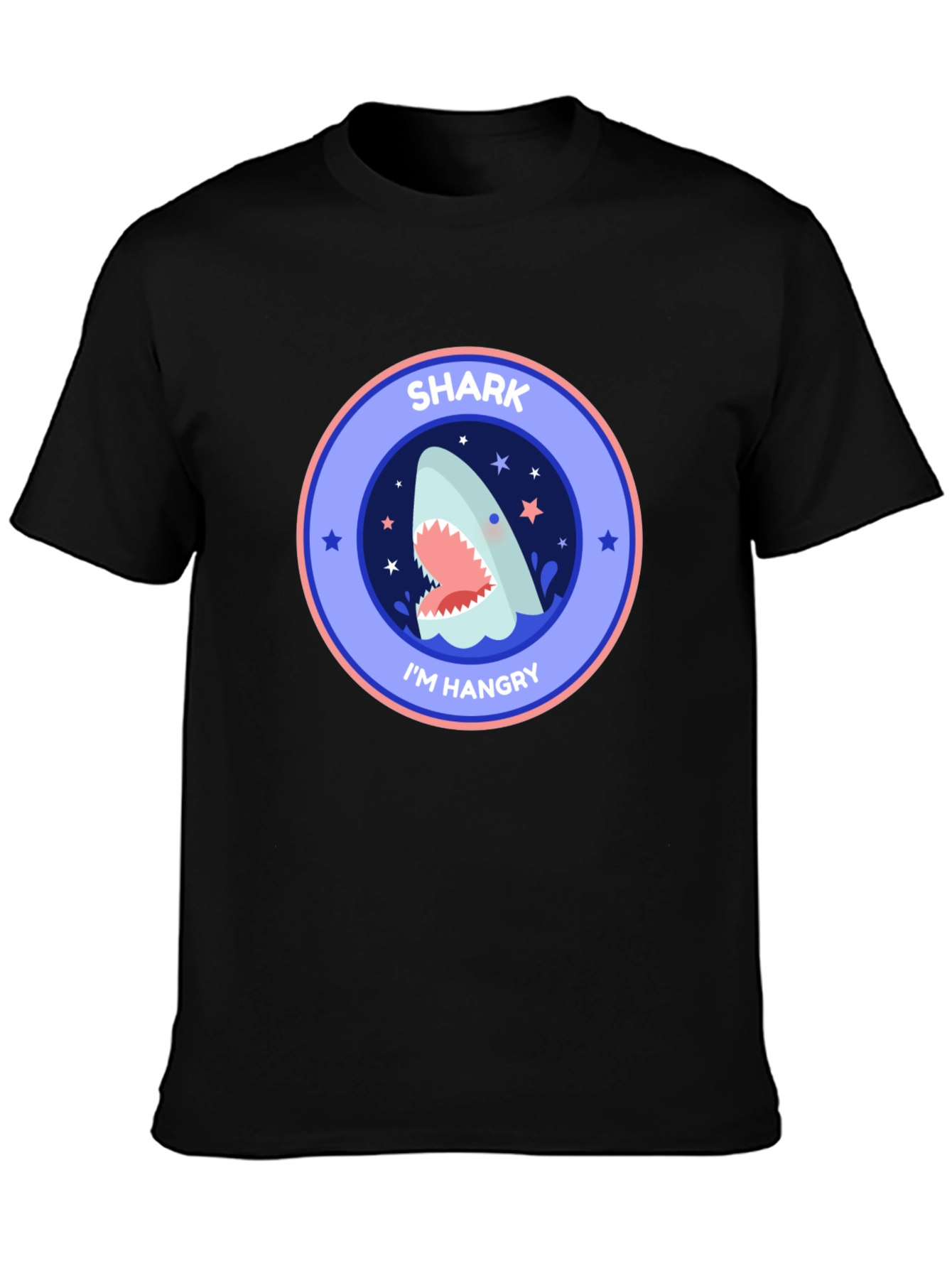 Shark Im Hangry Black T-Shirt