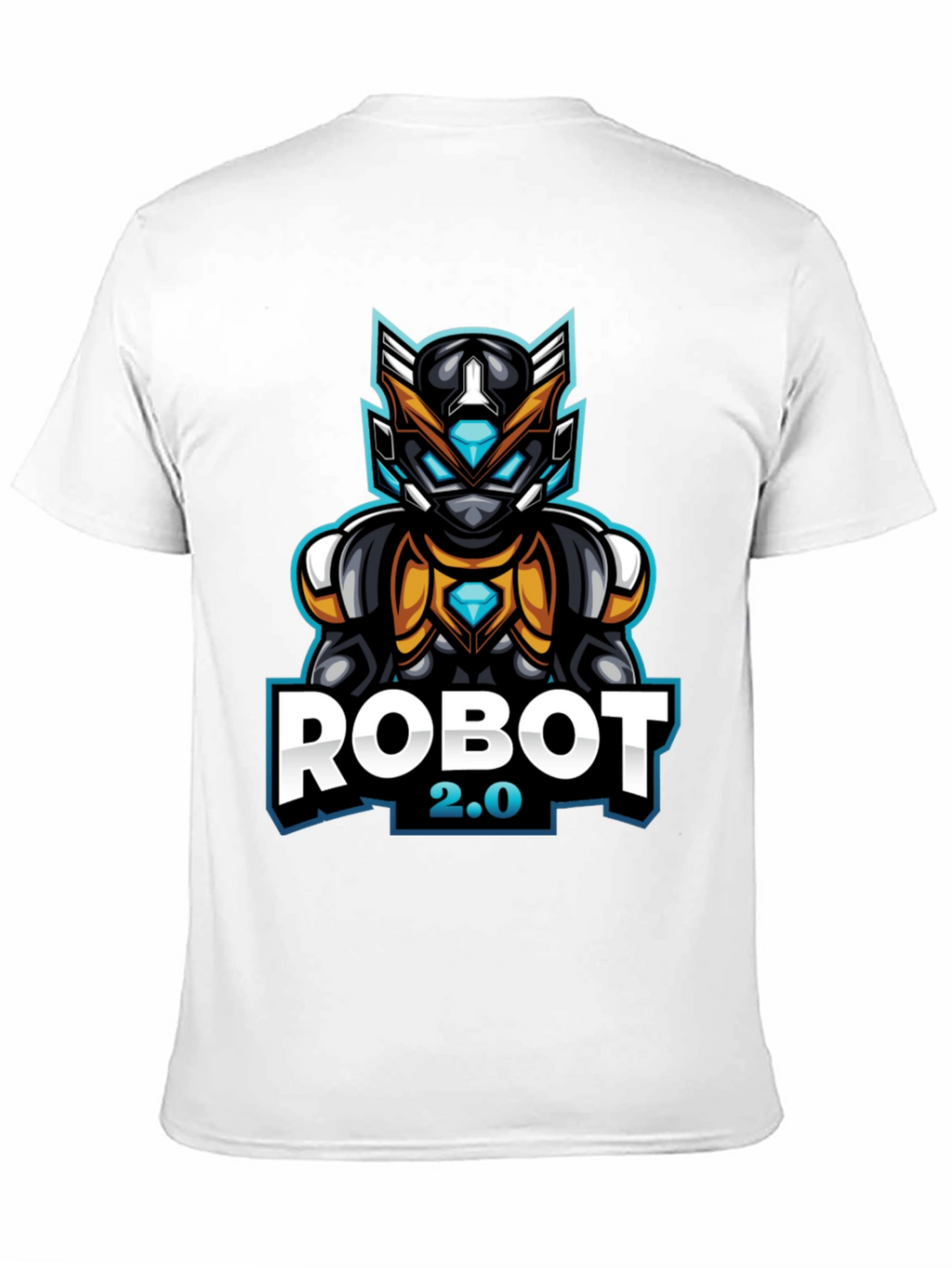 Robot 2.0 Graphic Tee - Cool Sci-Fi Design