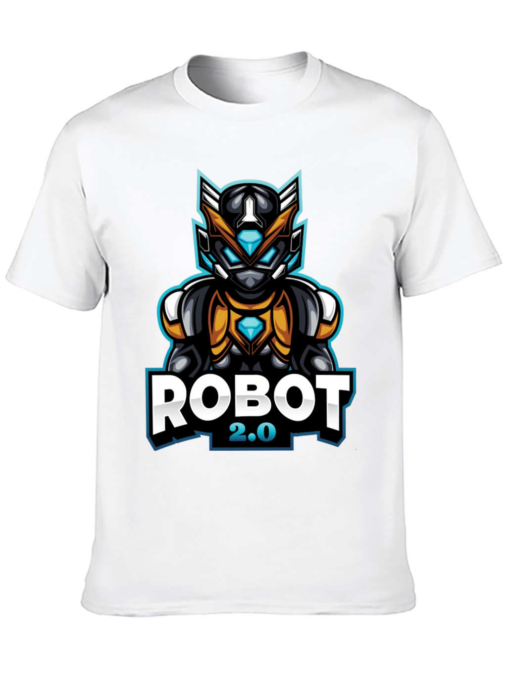 Robot 2.0 Graphic Tee - Cool Sci-Fi Design