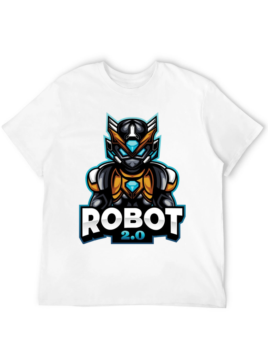 Robot 2.0 Graphic Tee - Cool Sci-Fi Design