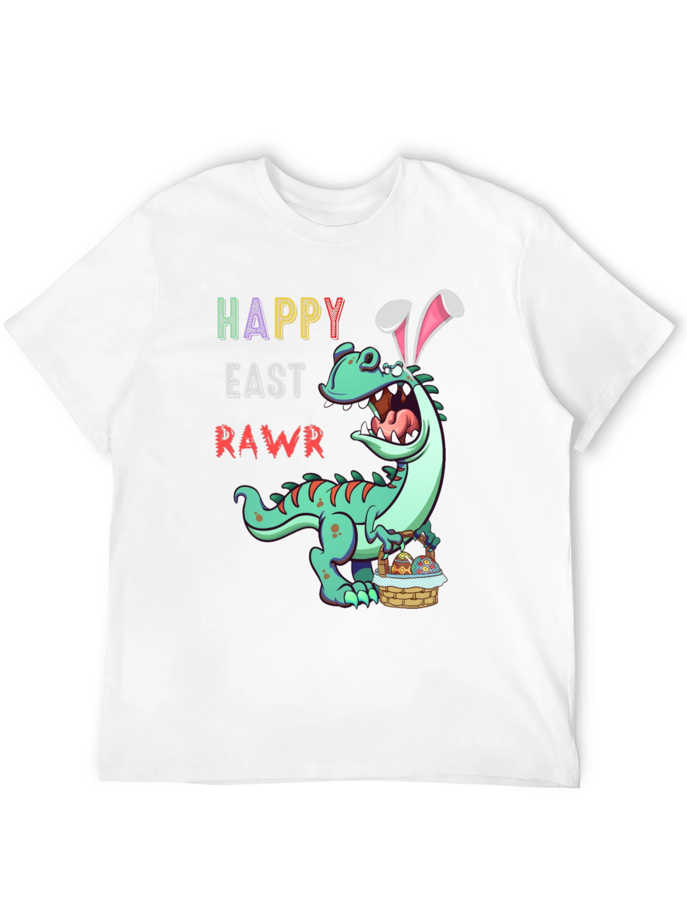 Happy Easter RAWR Dinosaur T-Shirt