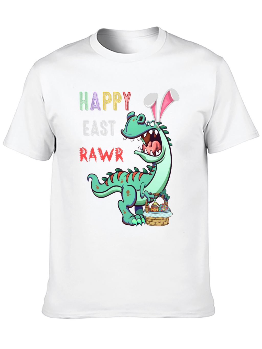 Happy Easter RAWR Dinosaur T-Shirt