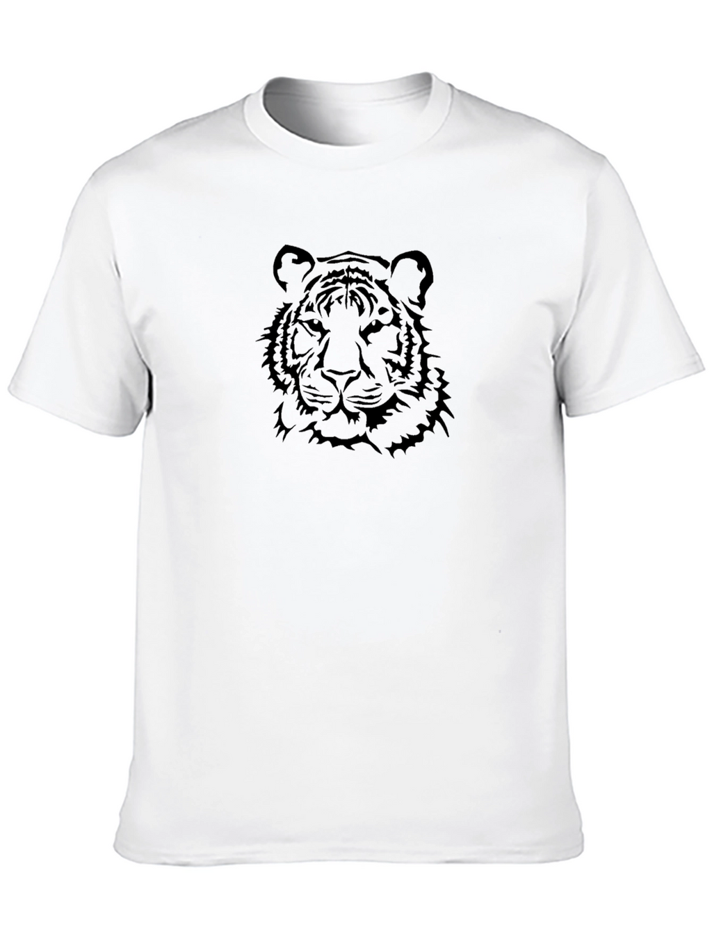 Black Tiger Graphic T-Shirt - Stylish and Bold