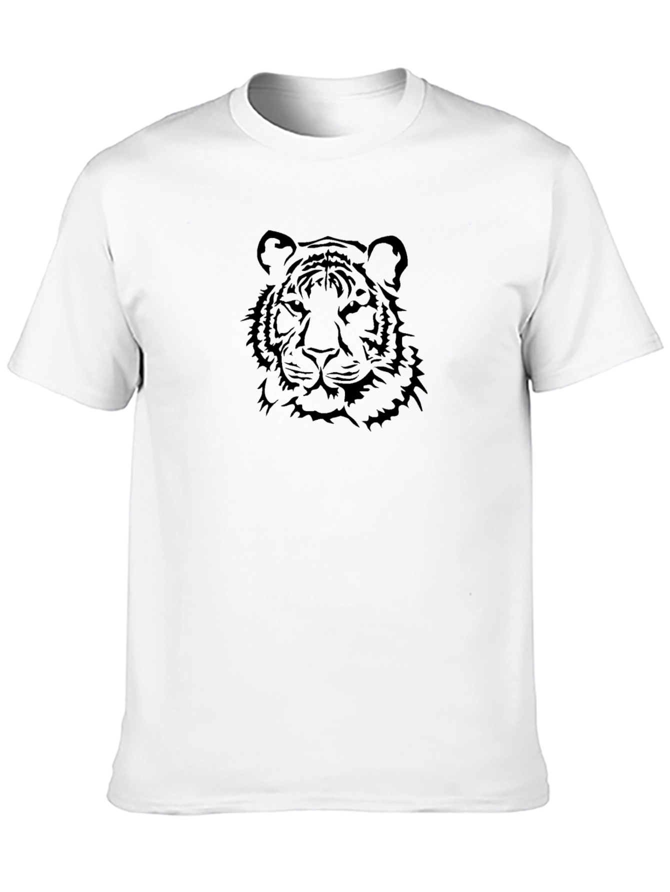 Black Tiger Graphic T-Shirt - Stylish and Bold