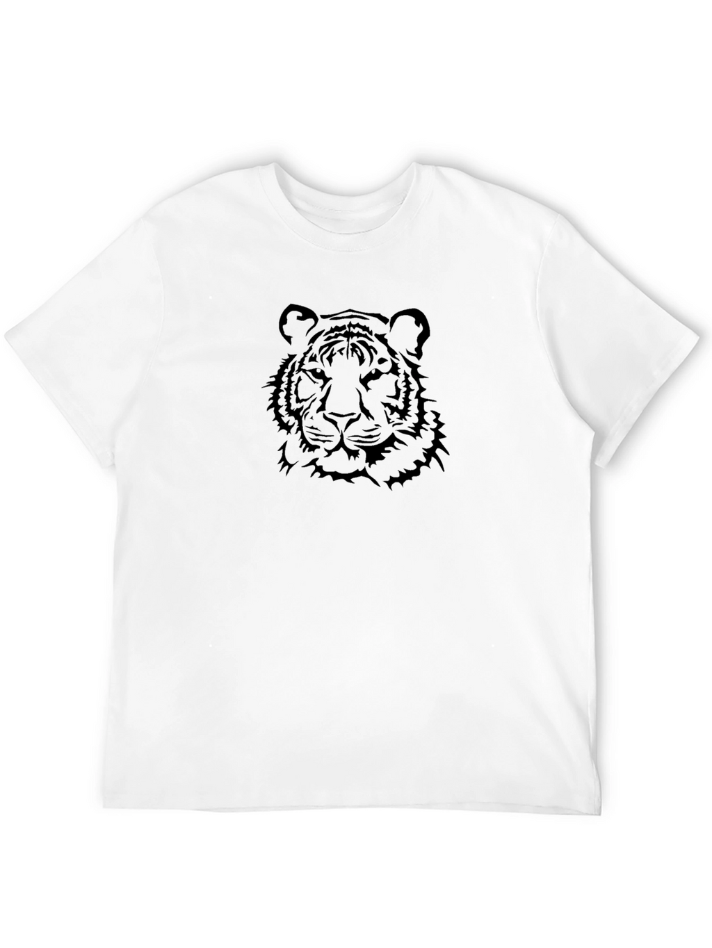 Black Tiger Graphic T-Shirt - Stylish and Bold