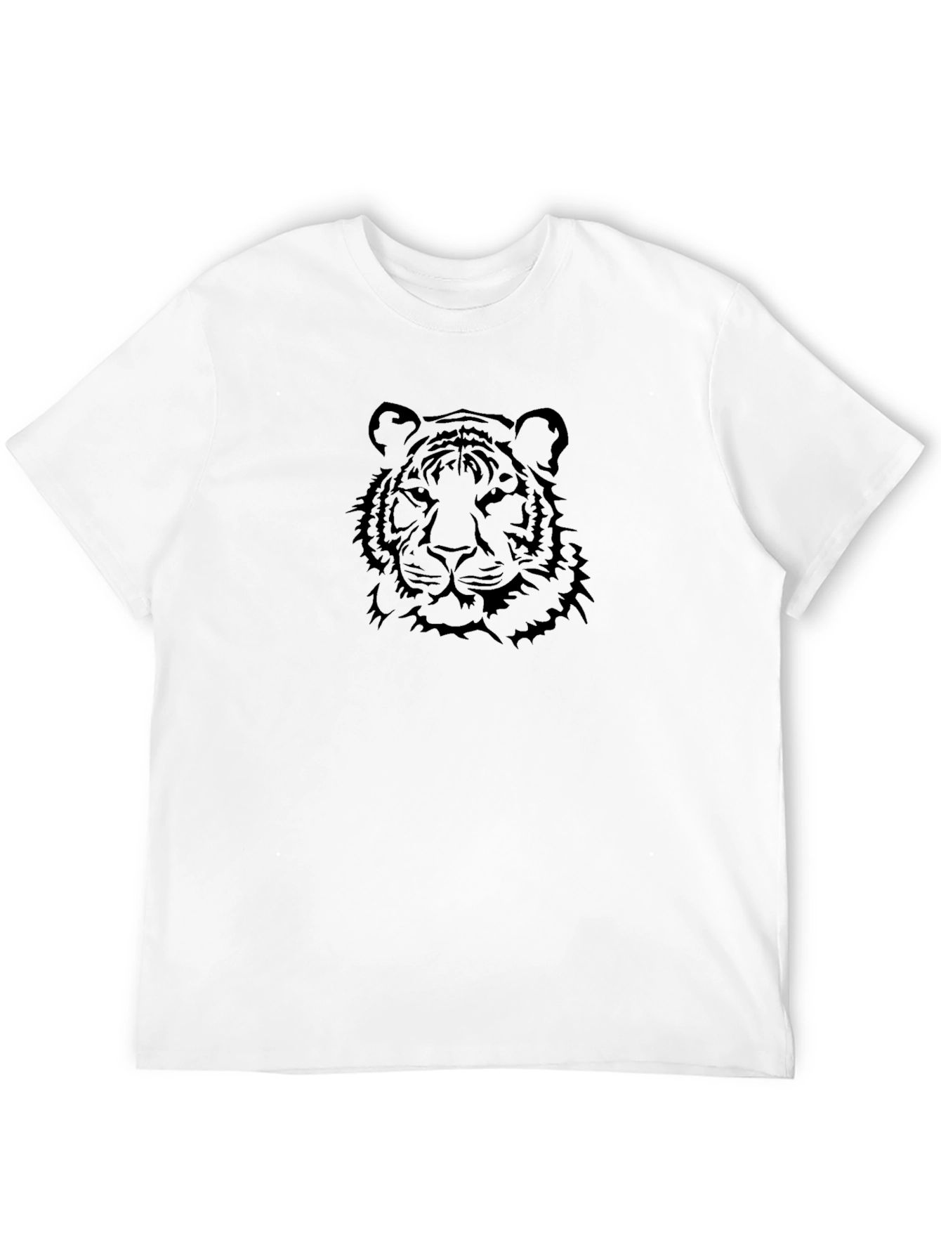 Black Tiger Graphic T-Shirt - Stylish and Bold