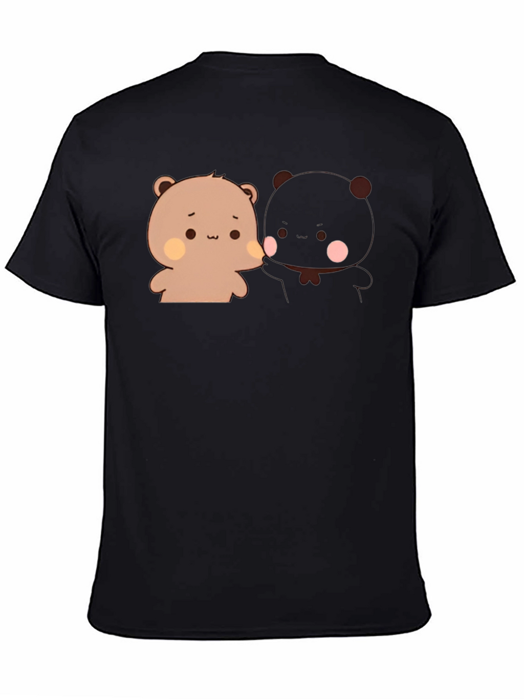 Cute Bear Couple Graphic T-Shirt