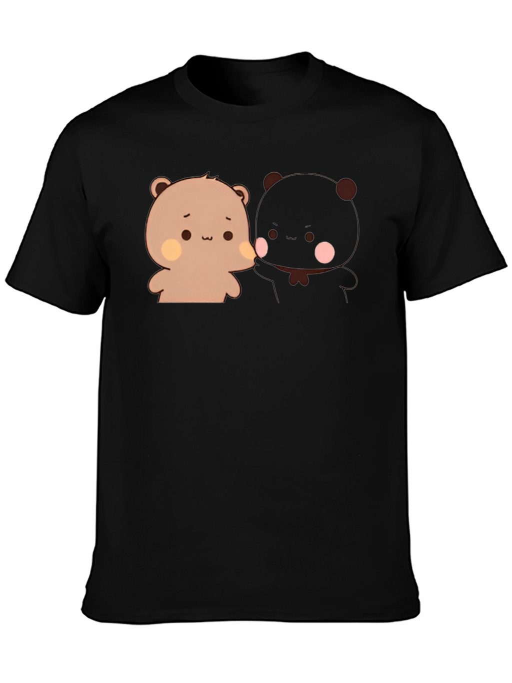 Cute Bear Couple Graphic T-Shirt
