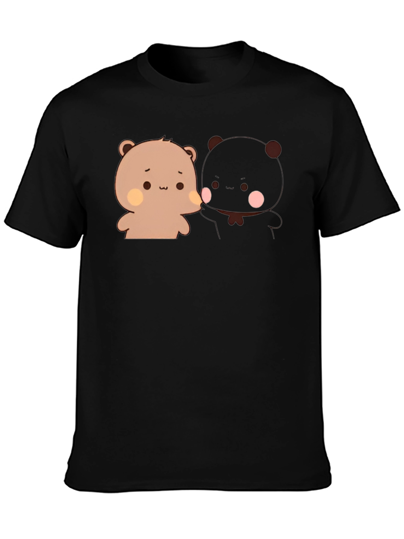Cute Bear Couple Graphic T-Shirt