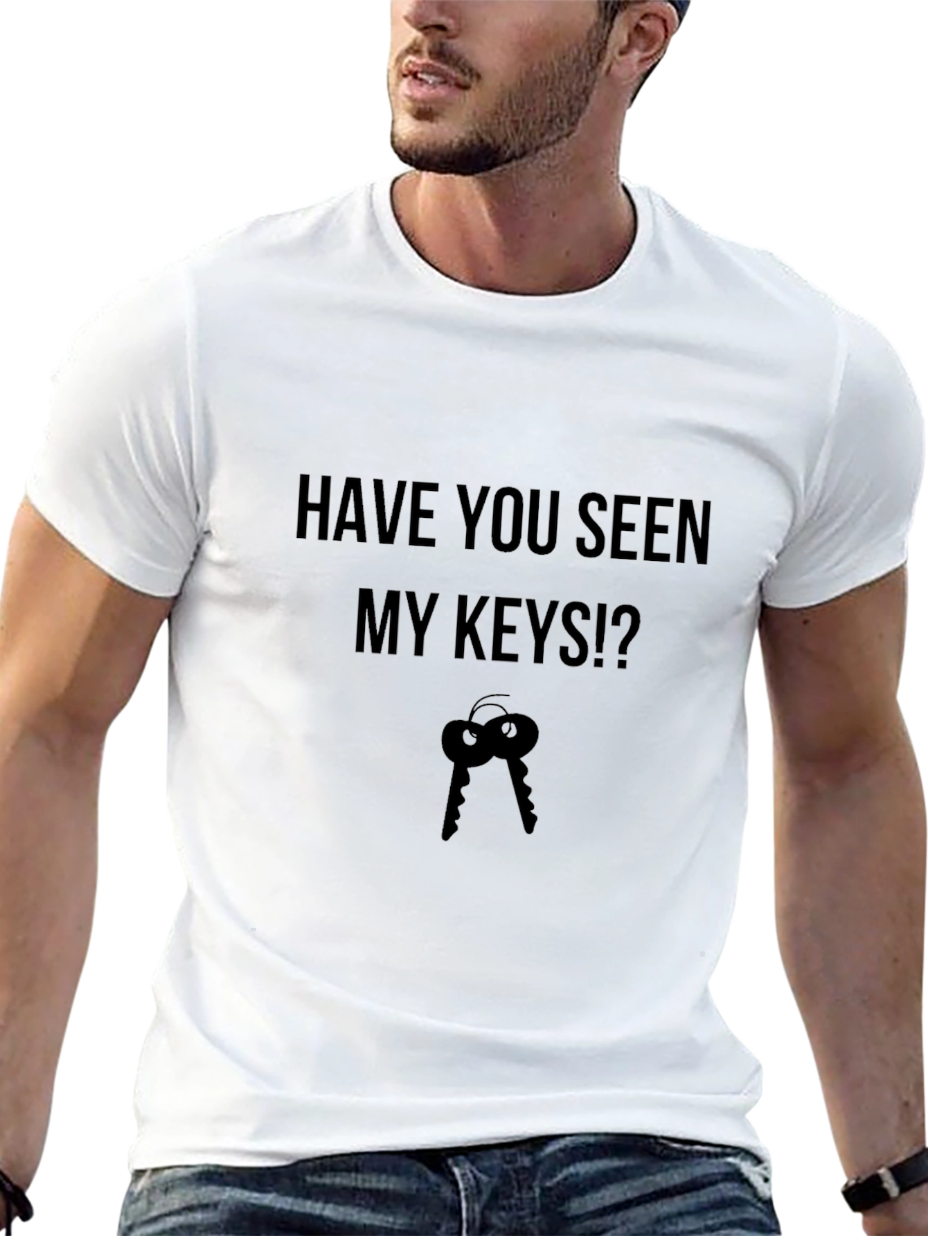 Humorous Have You Seen My Keys? Graphic Tee