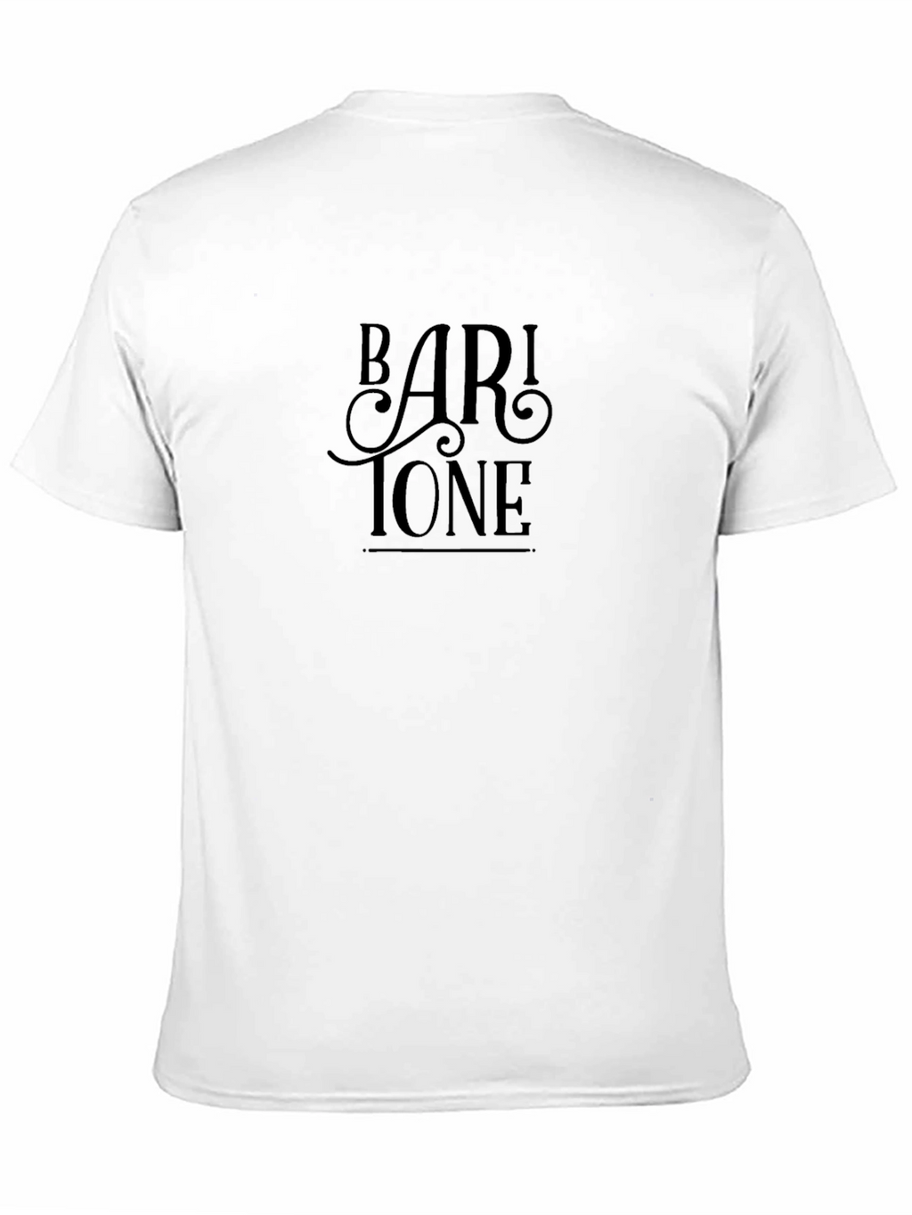 Baritone Graphic T-Shirt - Black Stylish and Comfortable