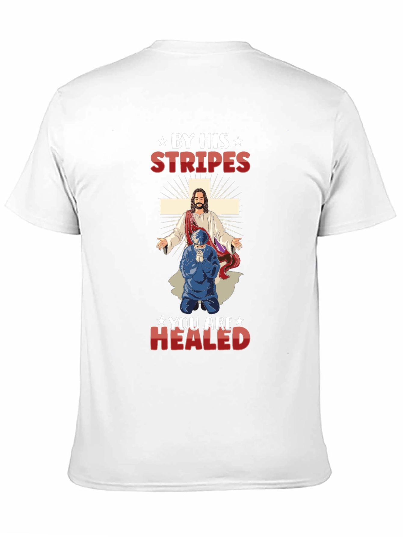 By His Stripes Healed Graphic Tee
