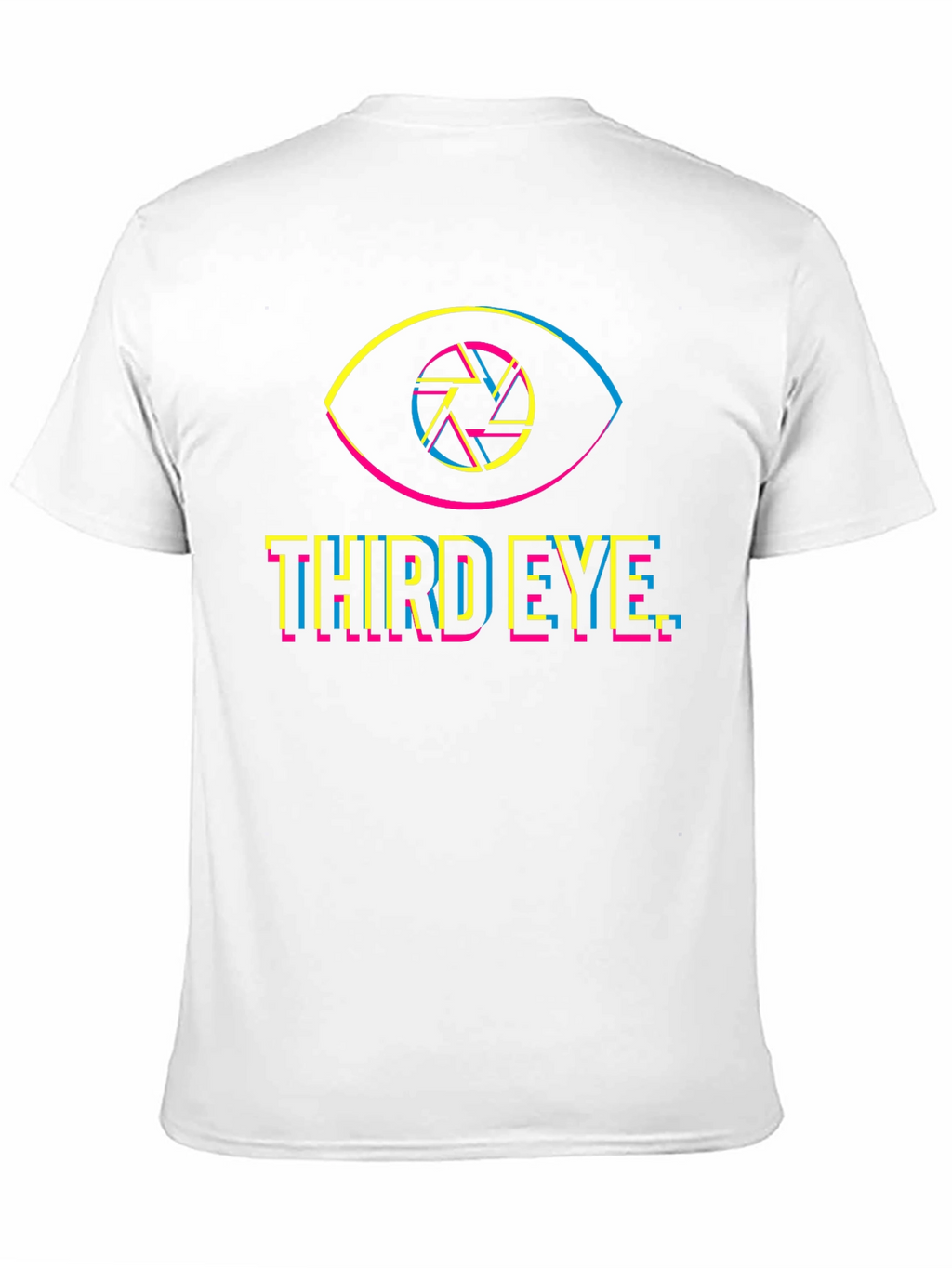 Third Eye Graphic Tee - Black Cotton T-Shirt