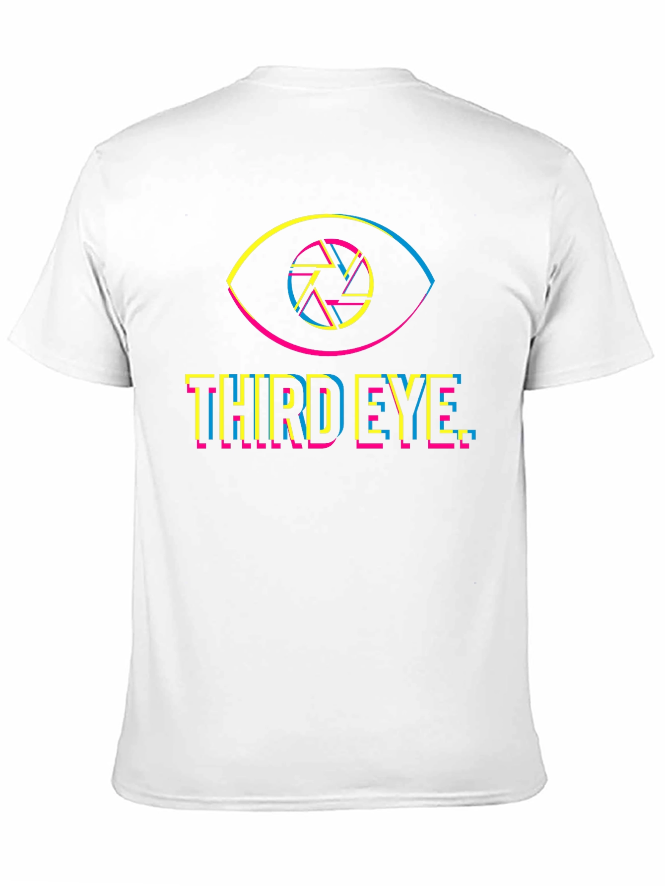 Third Eye Graphic Tee - Black Cotton T-Shirt