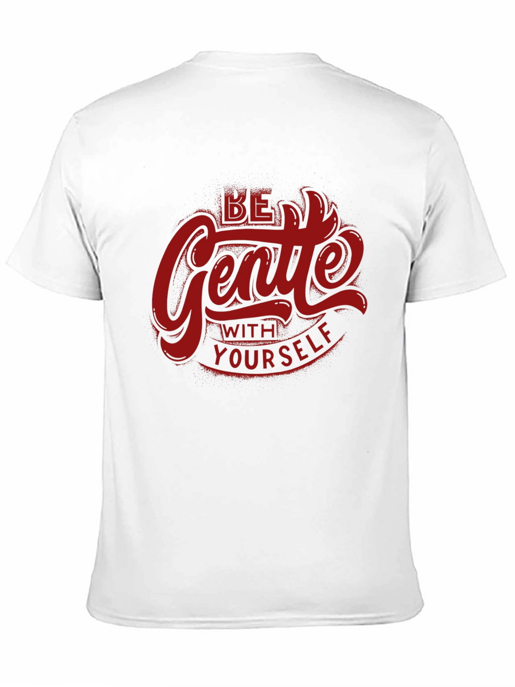 Be Gentle With Yourself Graphic Tee - Black