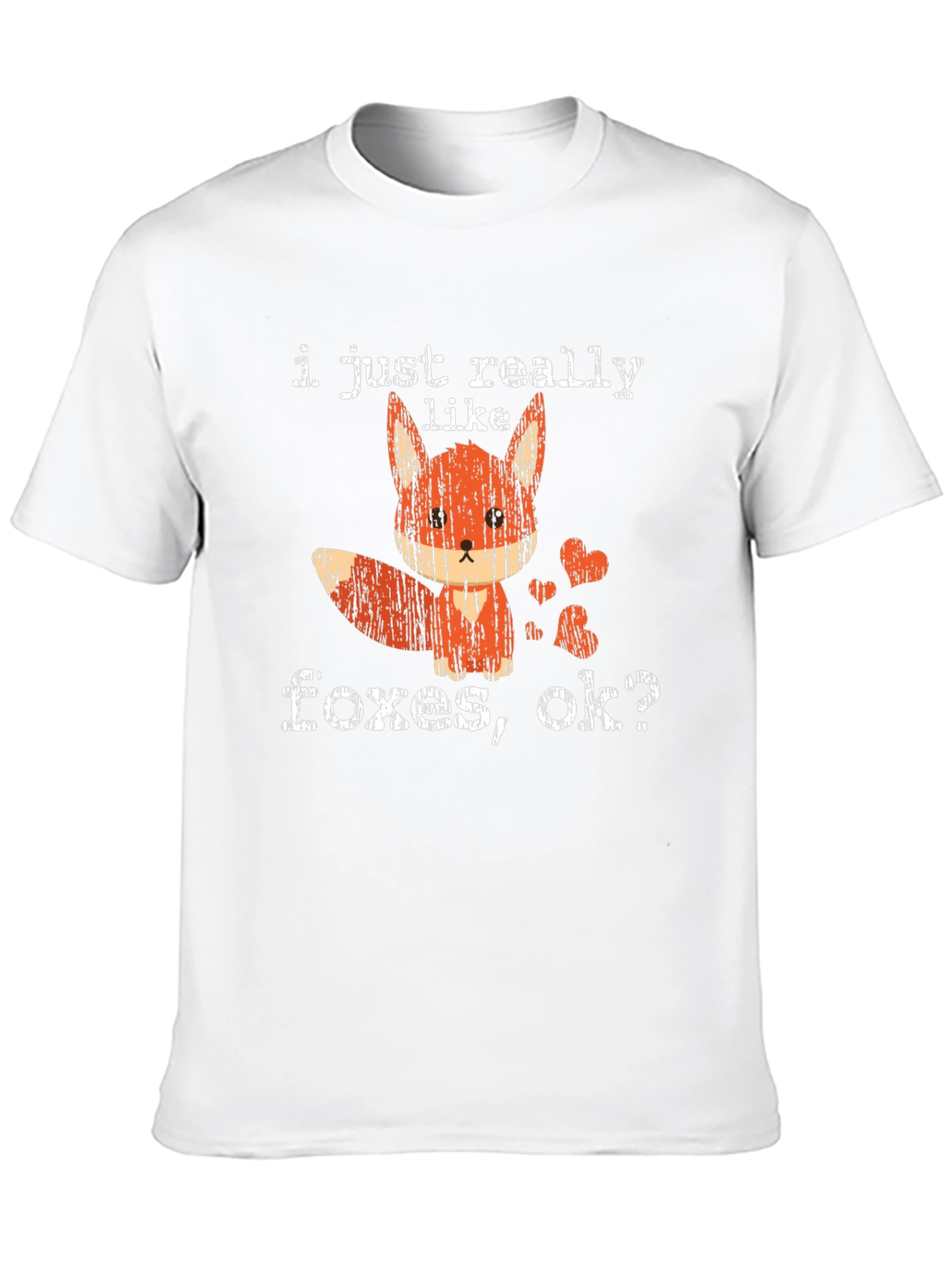 I Just Really Like Foxes Ok? T-Shirt