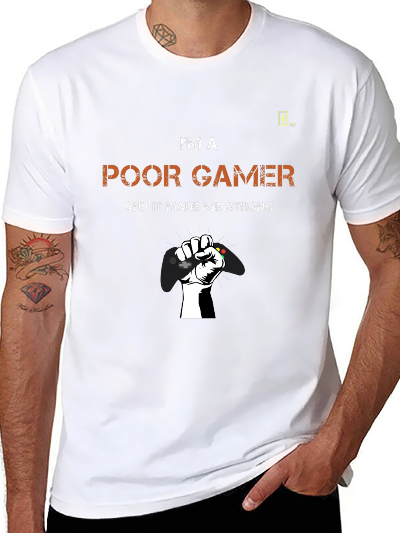 Poor Gamer Strong T-Shirt