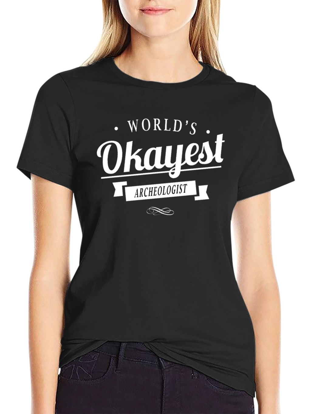 Worlds Okayest Archeologist Graphic T-Shirt