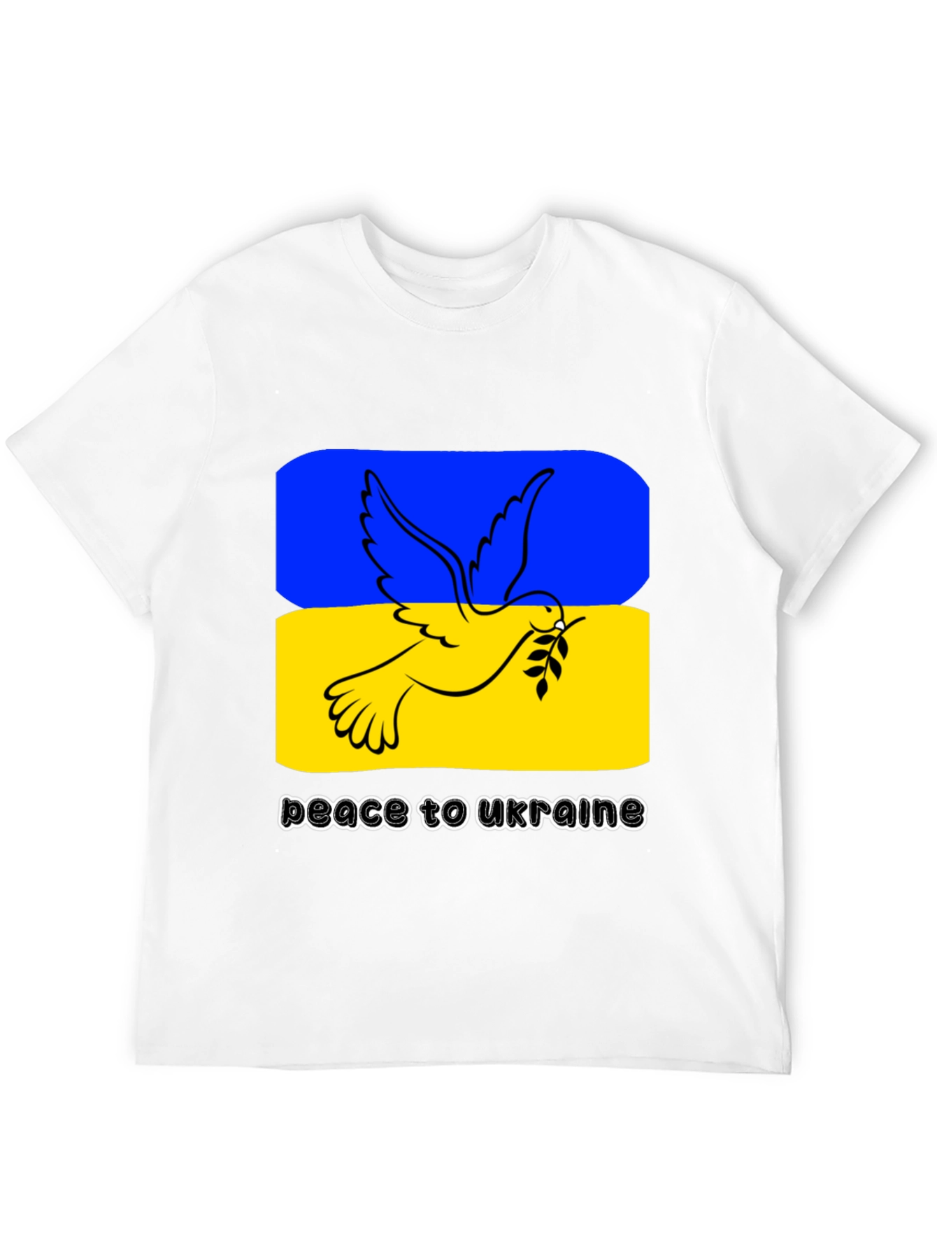 Peace for Ukraine Dove T-Shirt