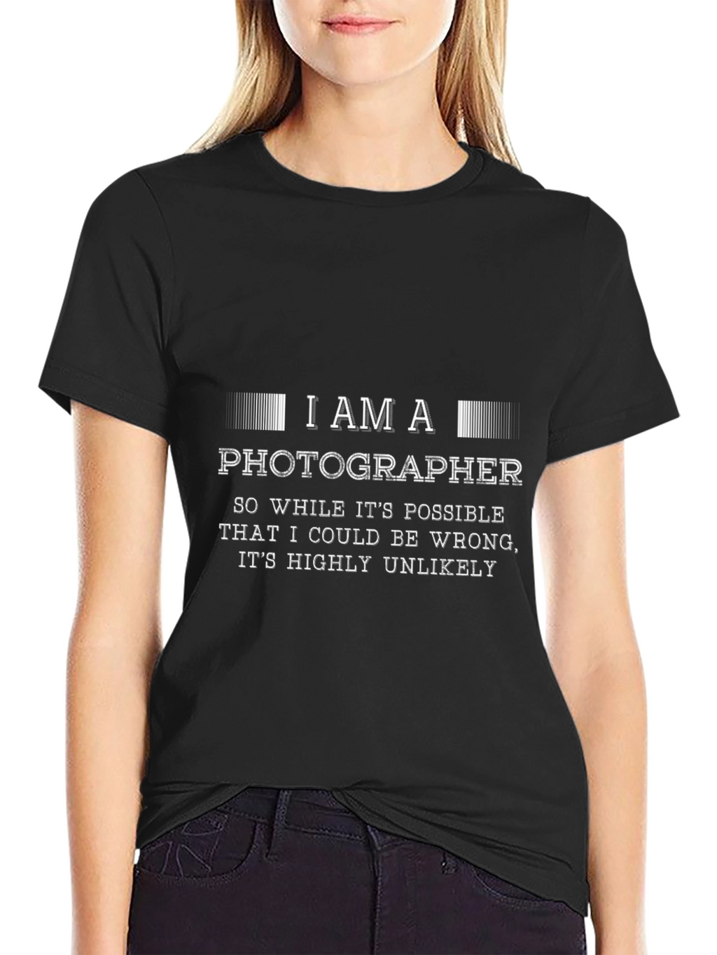 I Am A Photographer T-Shirt Funny Photography Gift Tee