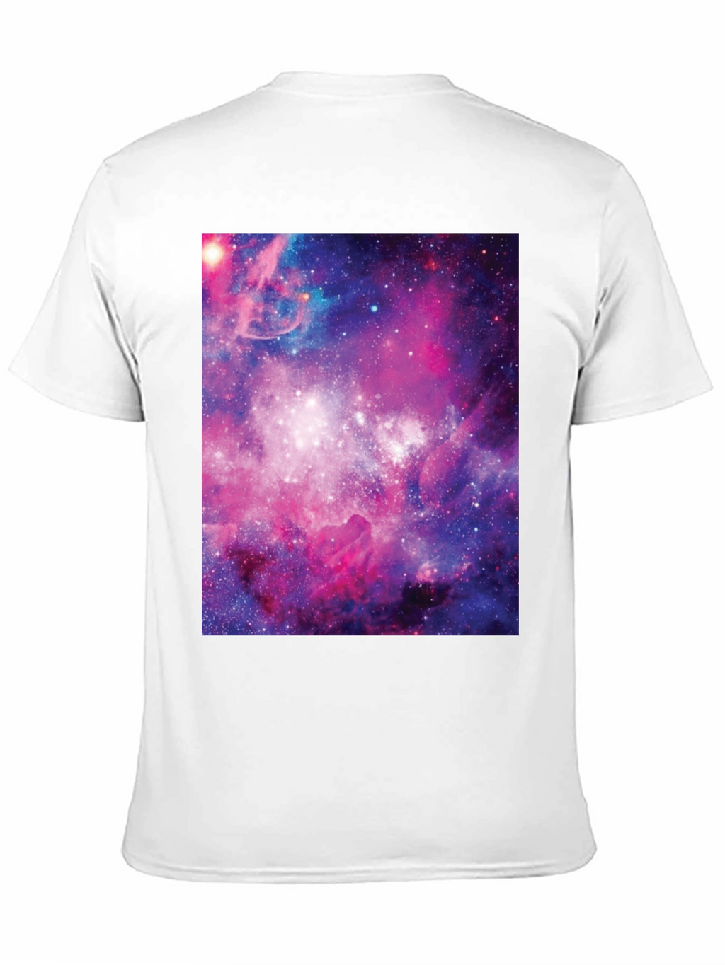 Galaxy Print Black Tee