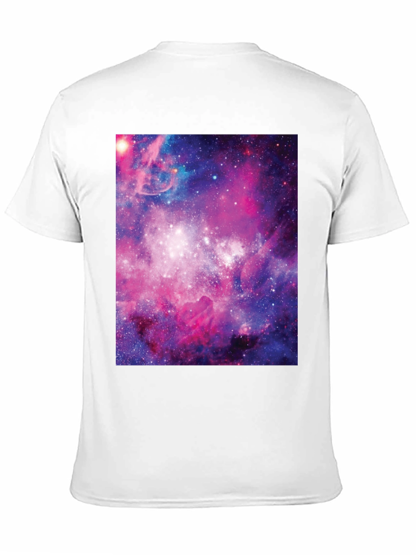 Galaxy Print Black Tee