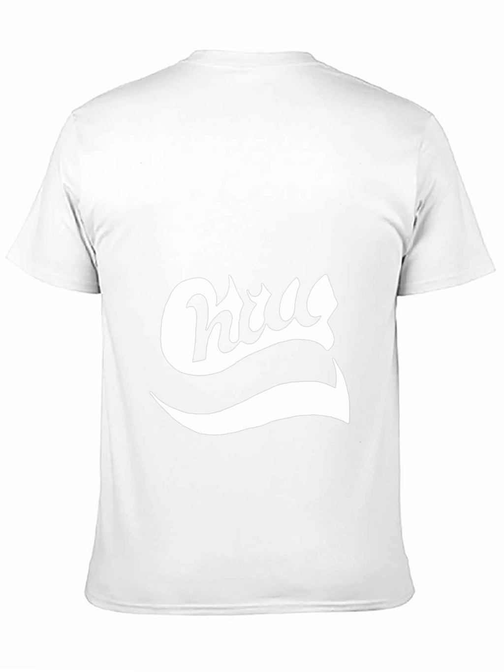 Retro Script Graphic Tee - Casual Black T-Shirt