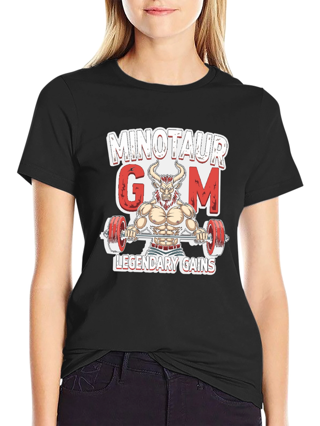 Minotaur Gym T-Shirt: Legendary Gains