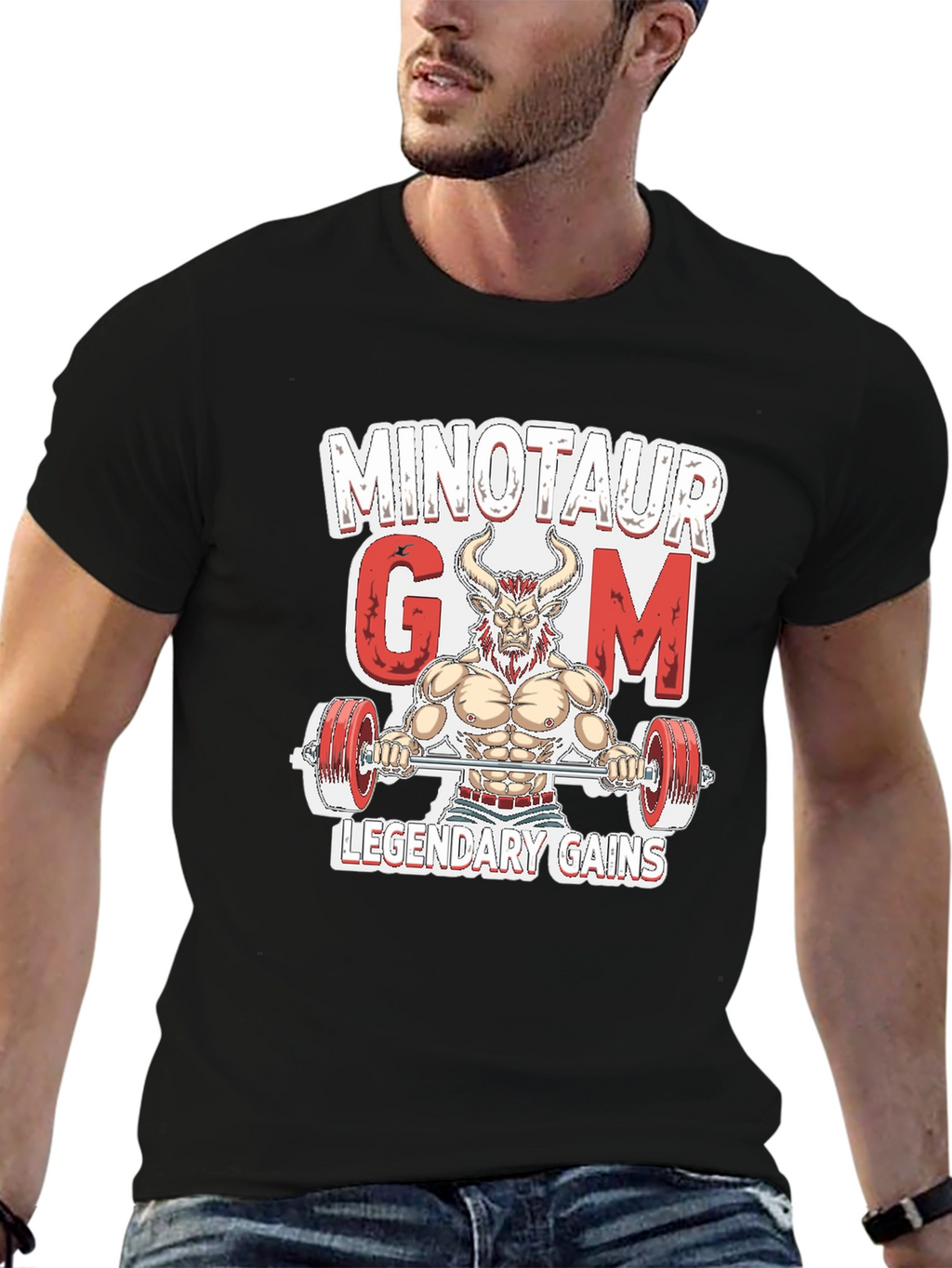 Minotaur Gym T-Shirt: Legendary Gains