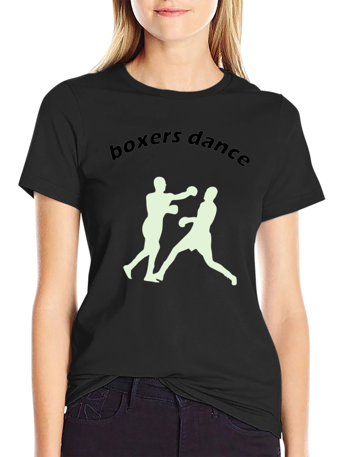 Boxers Dance Graphic T-Shirt