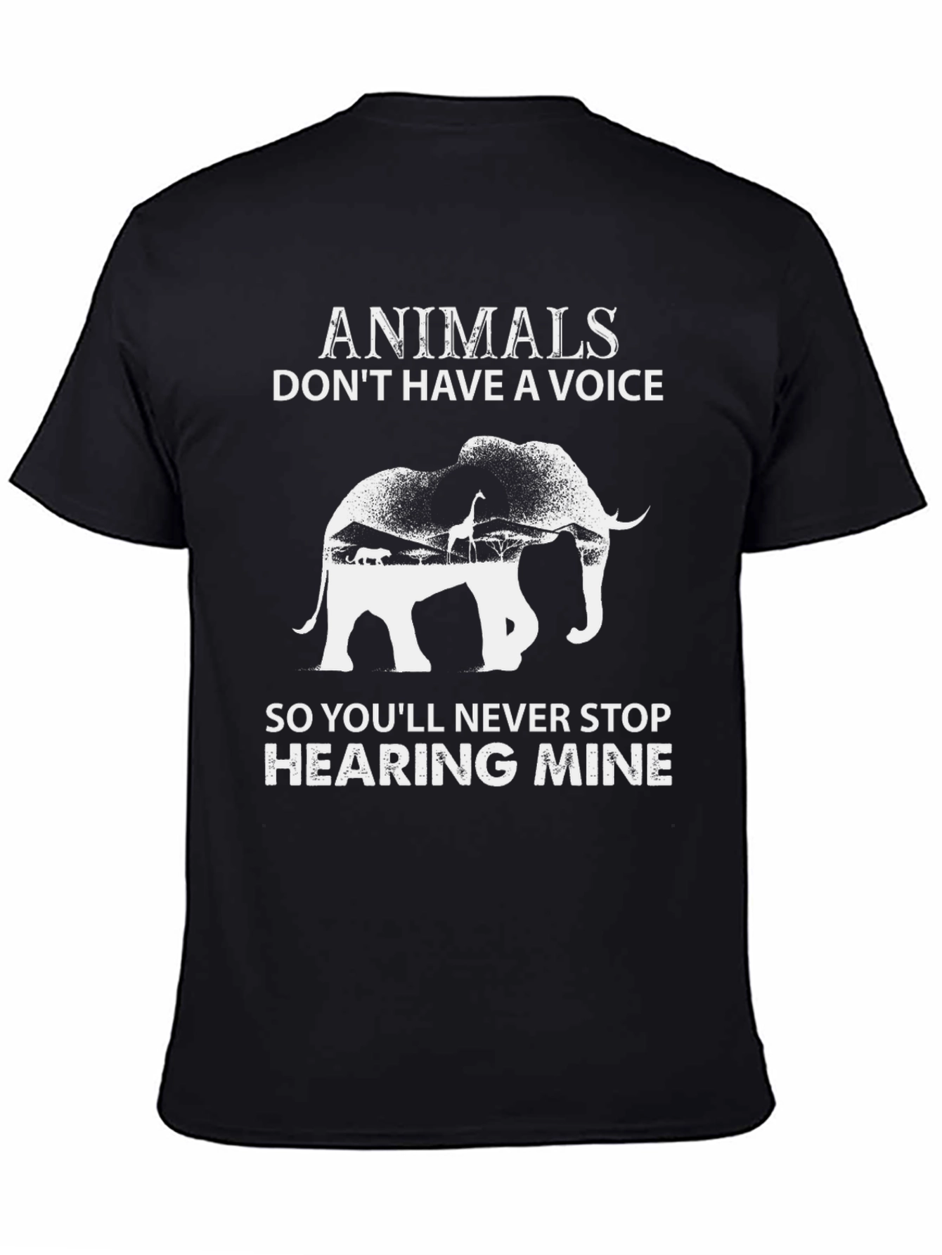 Animals Dont Have a Voice T-Shirt
