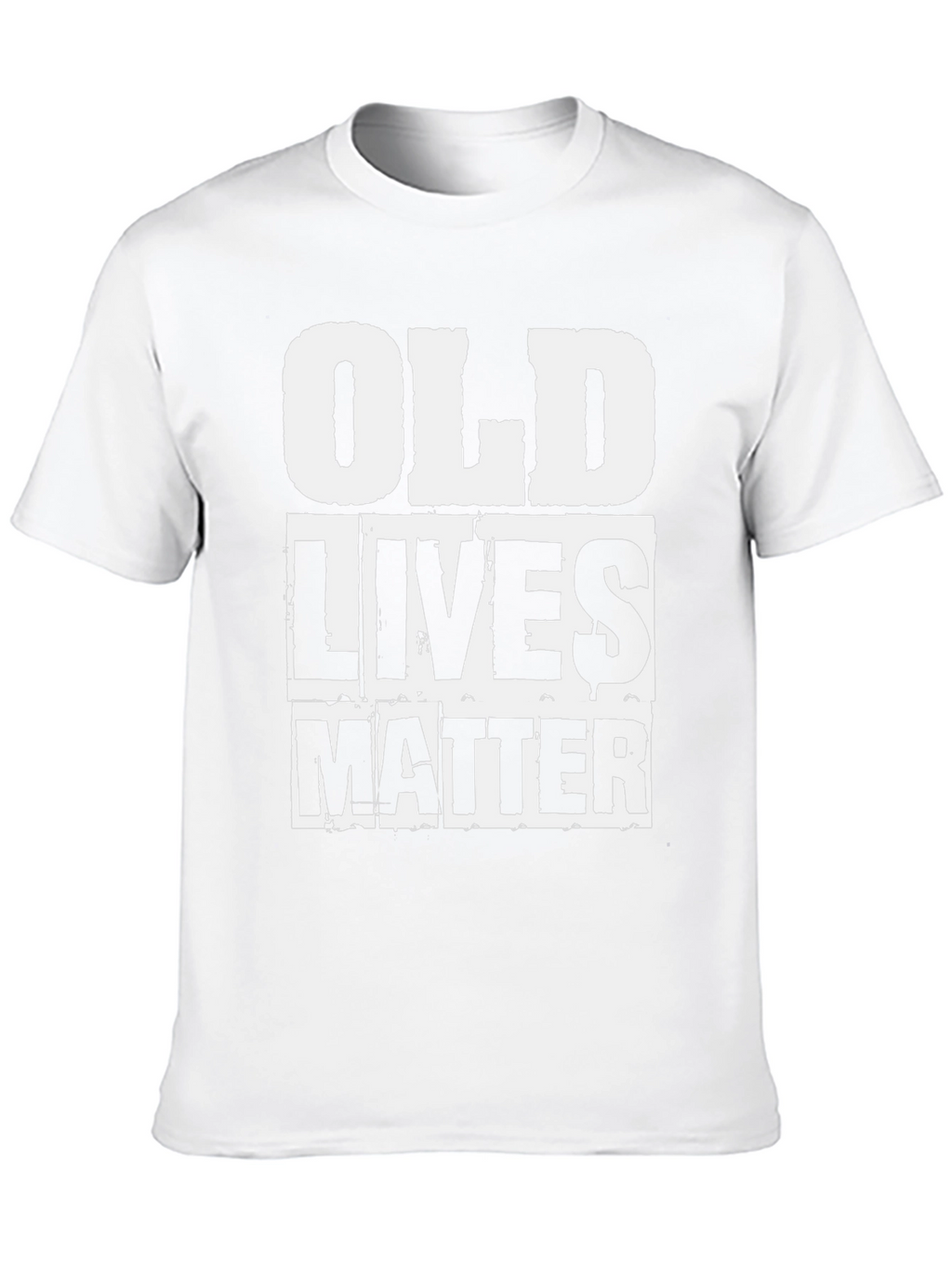 Old Lives Matter Graphic Tee - Black Cotton Shirt