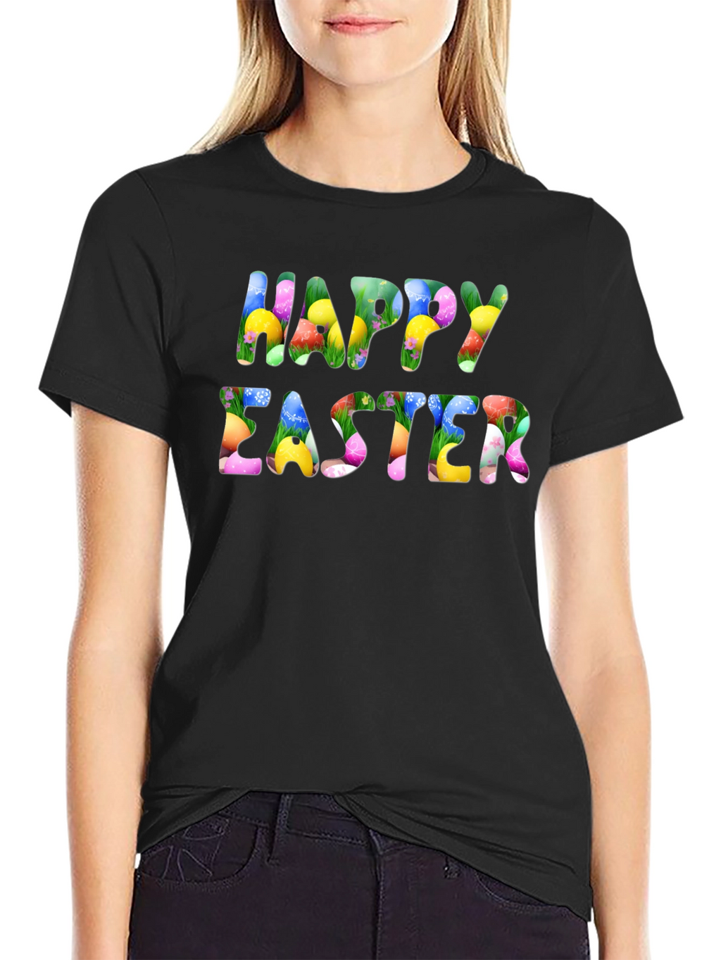 Happy Easter Graphic T-Shirt