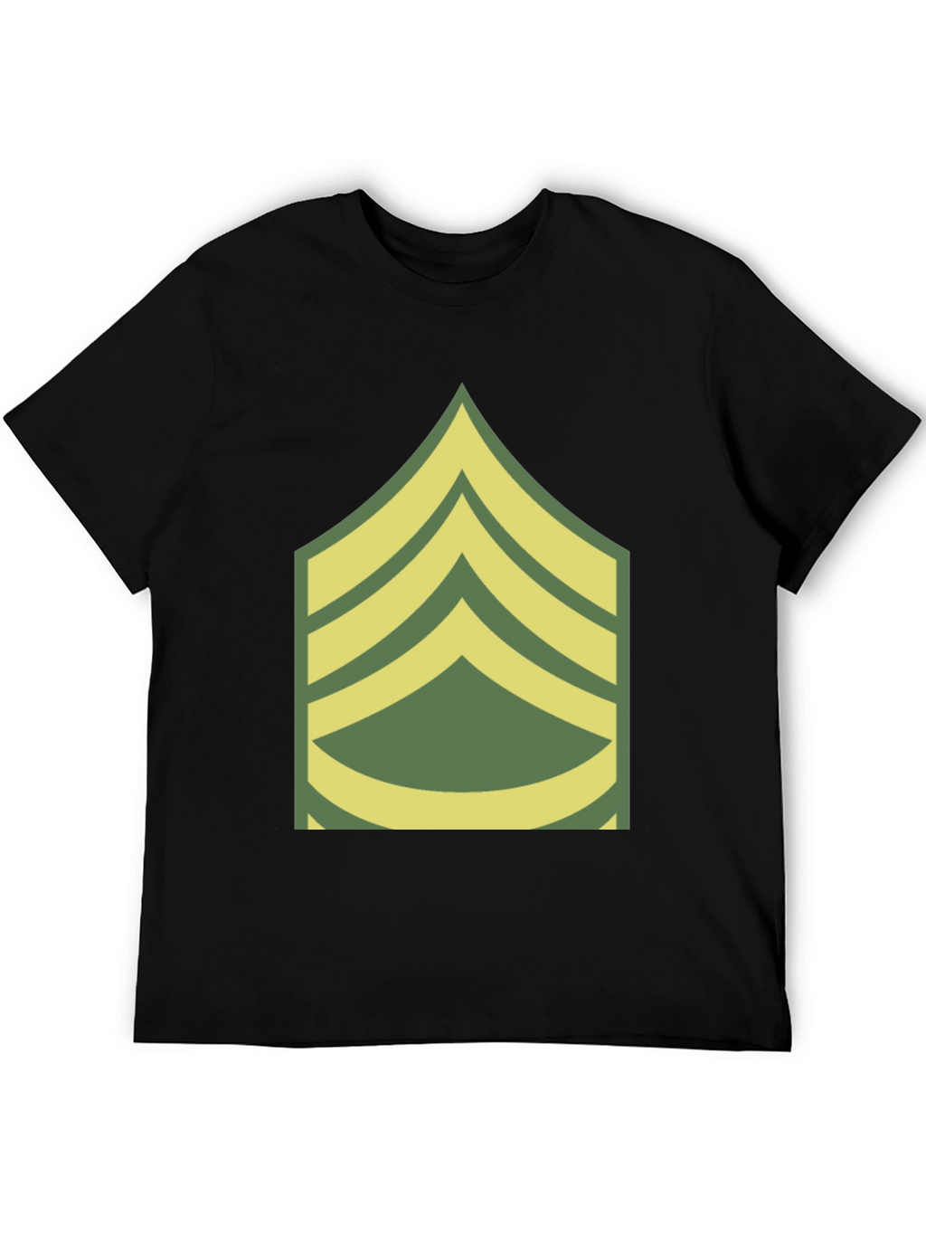 Sergeant Stripes Graphic Tee - Military Pride