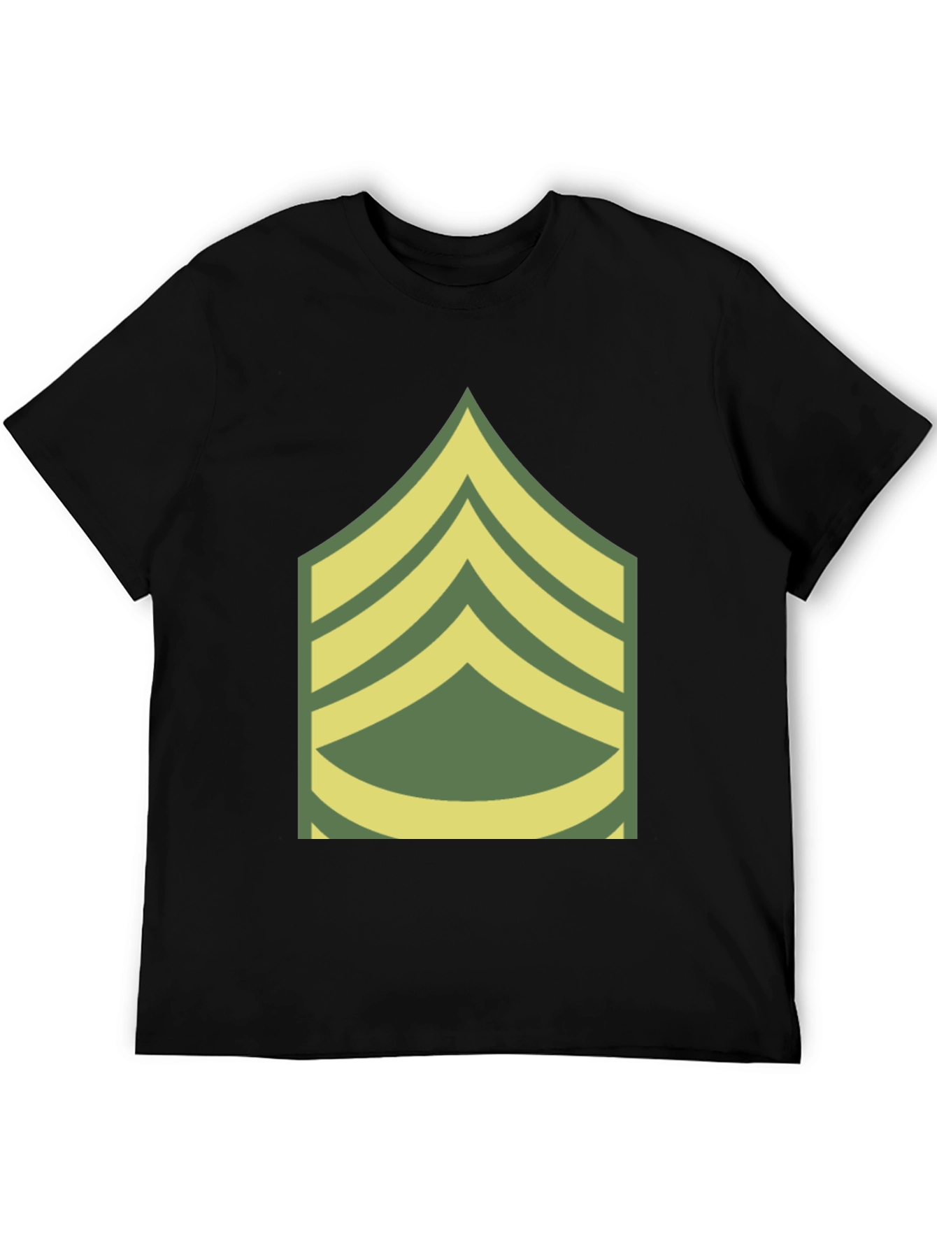 Sergeant Stripes Graphic Tee - Military Pride