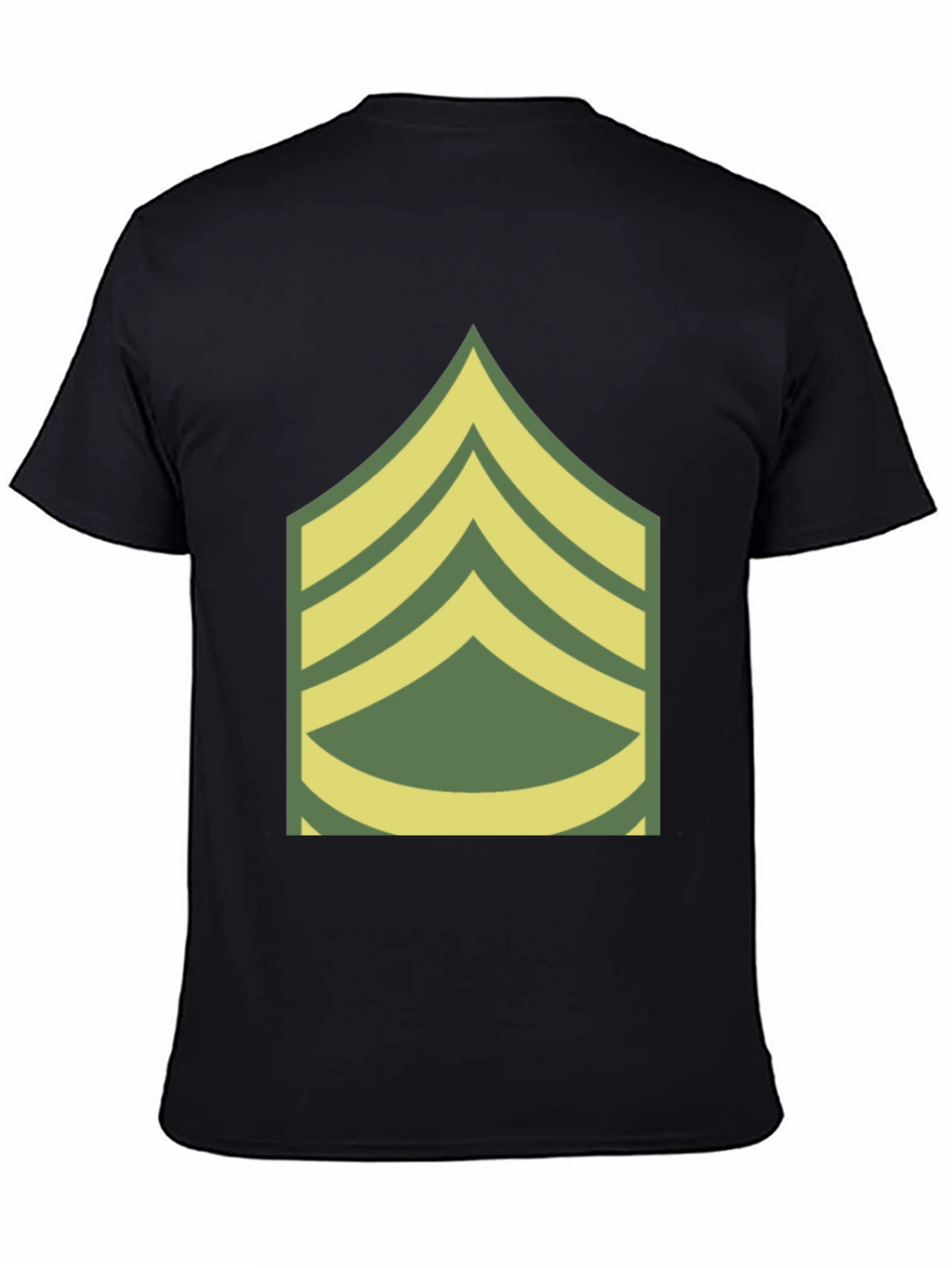 Sergeant Stripes Graphic Tee - Military Pride