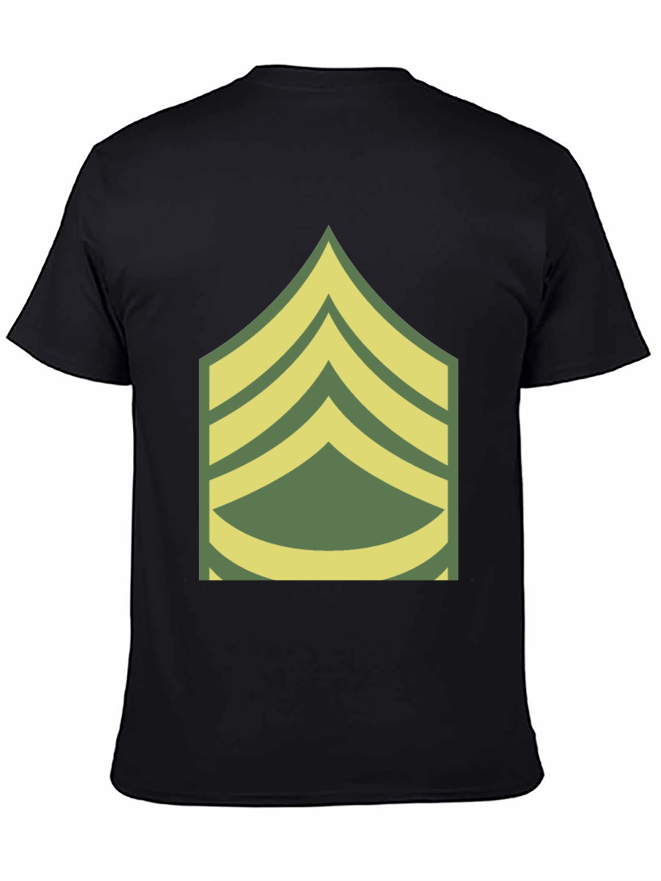 Sergeant Stripes Graphic Tee - Military Pride