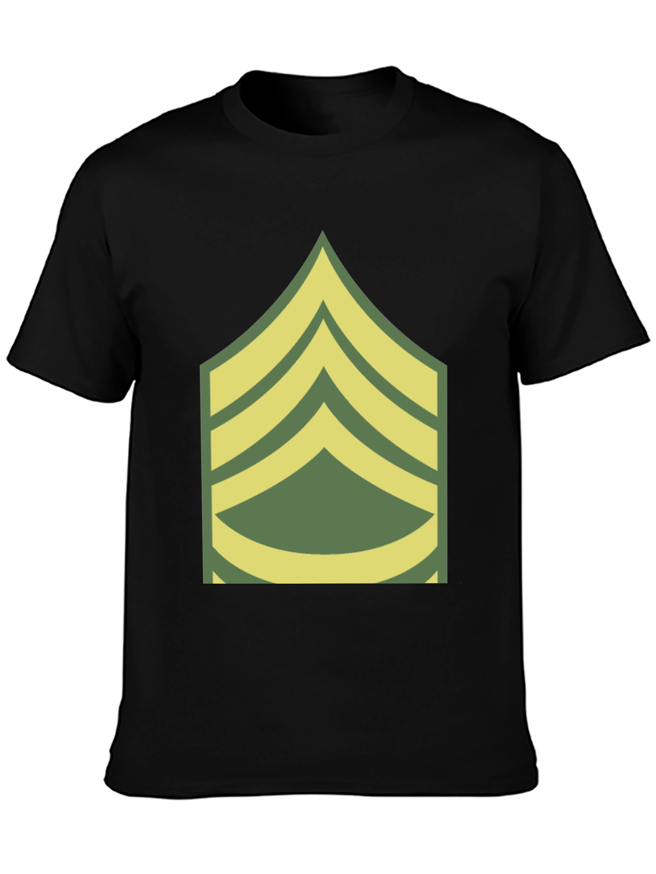 Sergeant Stripes Graphic Tee - Military Pride