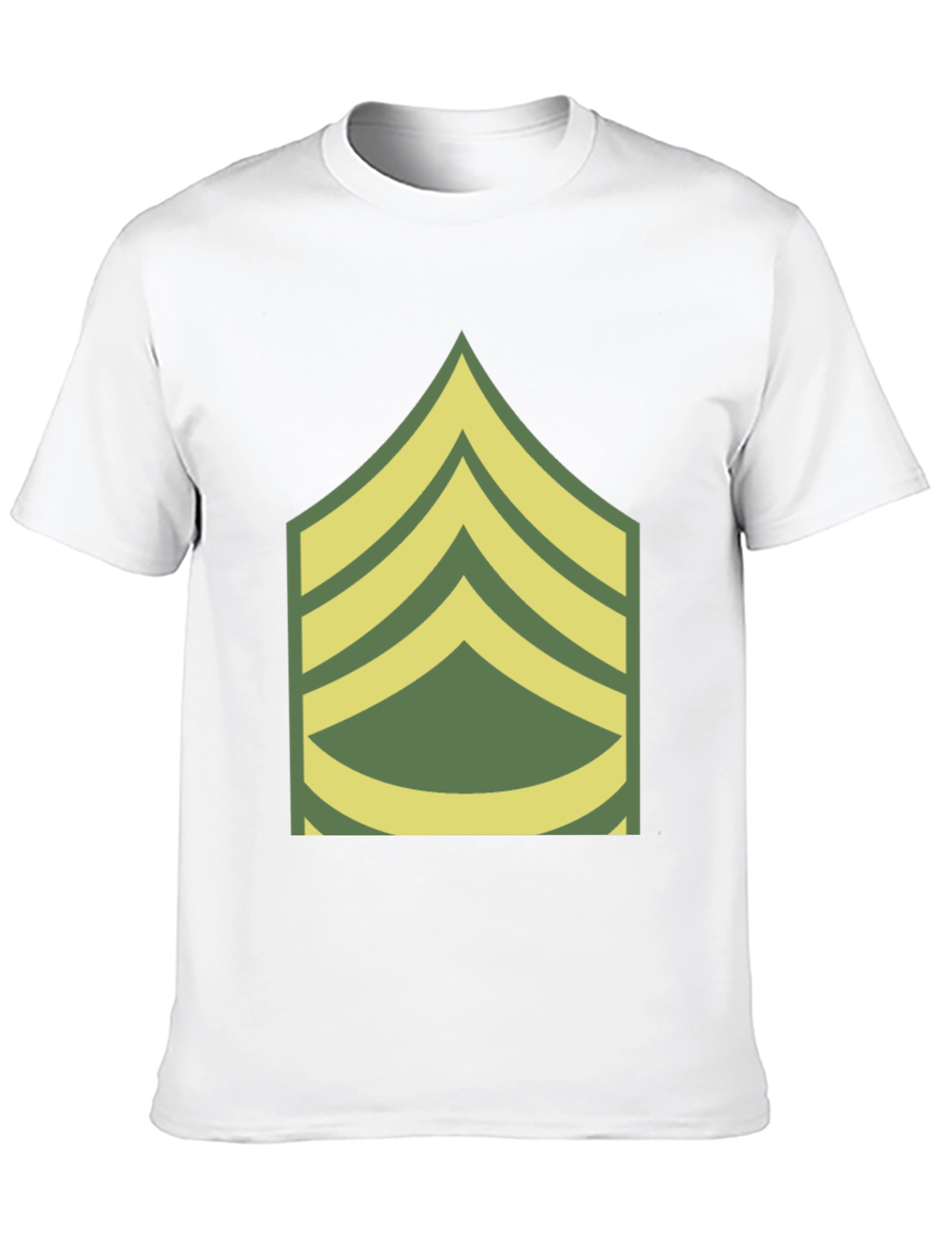 Sergeant Stripes Graphic Tee - Military Pride